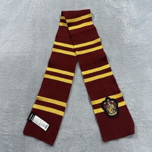 Harry Potter Hogwarts Gryffindor Striped Scarf Red Yellow Cosplay